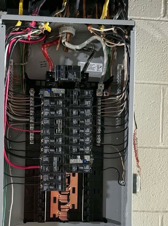 Basement Panel Upgrade, after