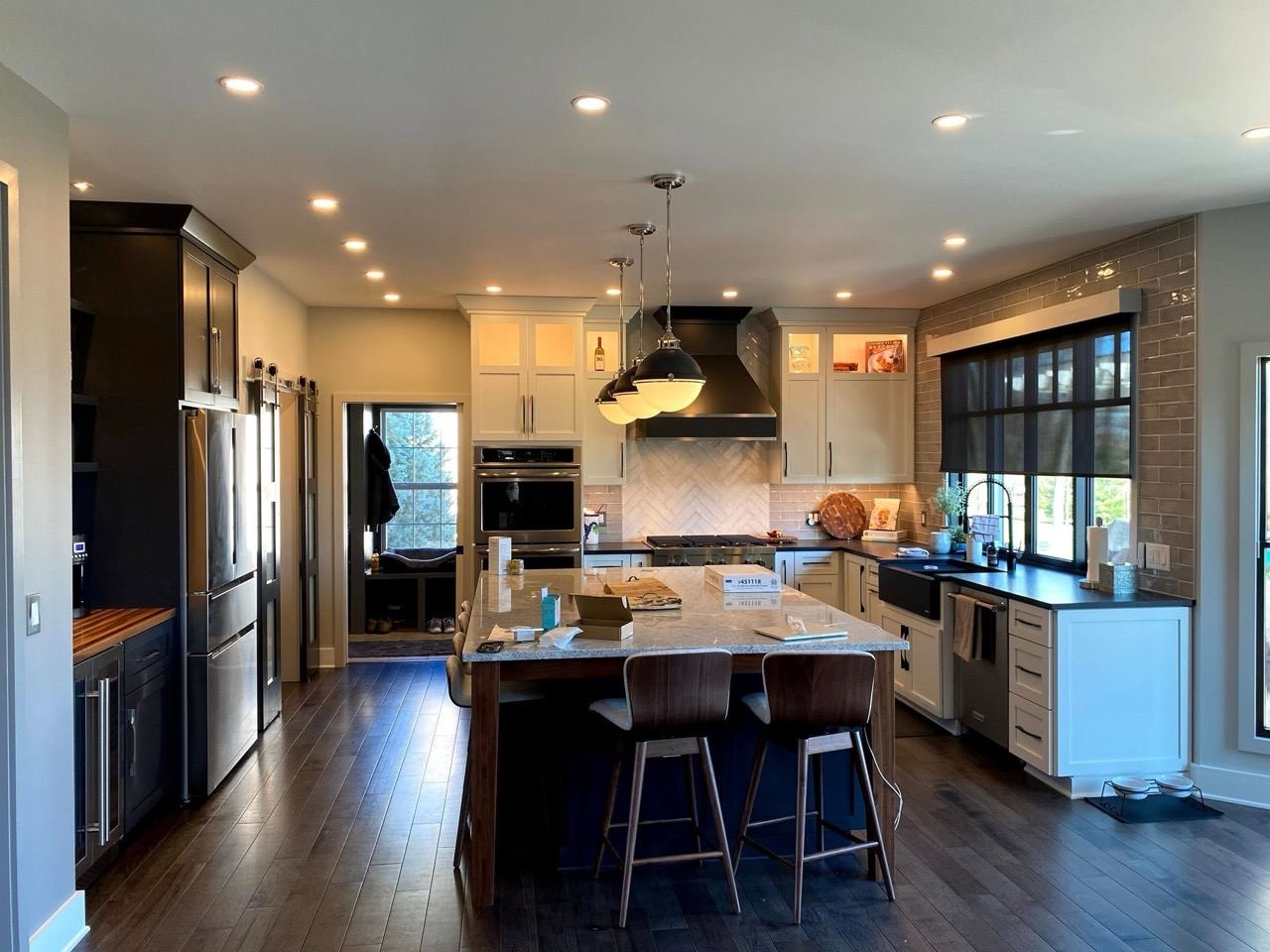 Kitchen wiring and lighting work completed by Full Circuit Electrical