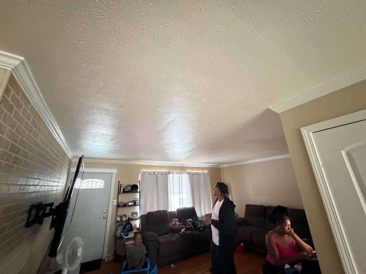 Living Room Recessed Lighting, before